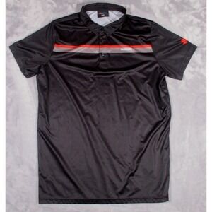 Suzuki Black Performance Polo Shirt Men's L Suzuki Motors Parts & Accessories